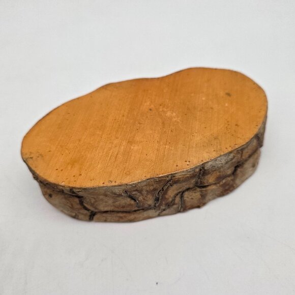 Crocodile Treasure Chest Trinket Box Figurine by Albee 1992 Travelling Luggage - Picture 11 of 11